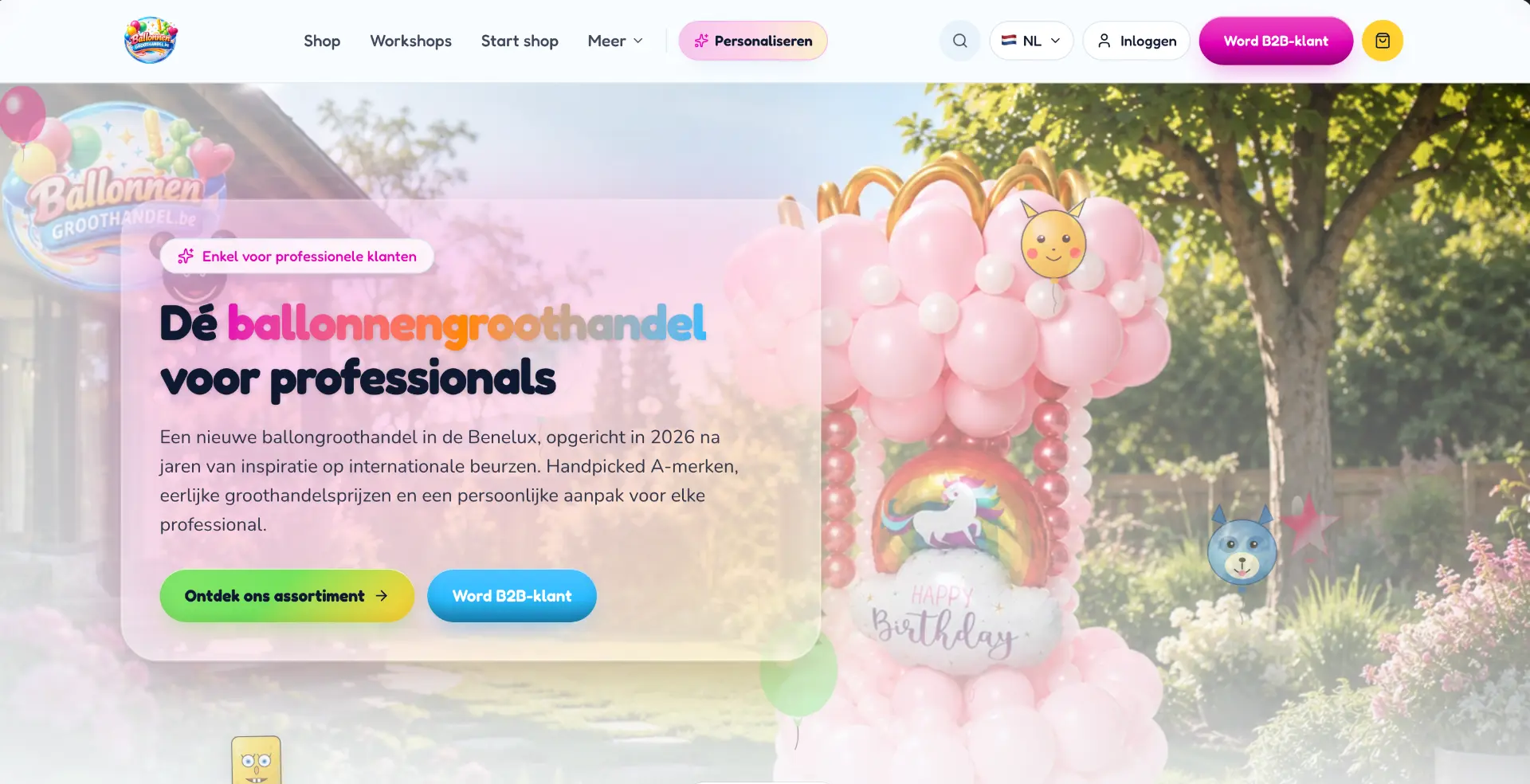 Case Ballonnengroothandel.be